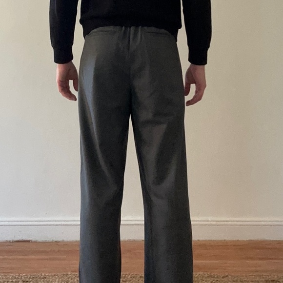 about:blank Men's Wide Leg Trousers - Picture 3 of 5